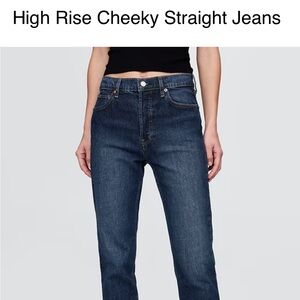 GAP High Rise Cheeky Straight Women's Jeans